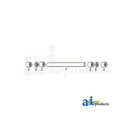 A & I Products Seal, Load Control (Ref. 3) 1.5" x1.5" x0.4" A-AR84793